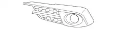 GARNISH, L. FR. BUMP 71108TEAT10 HONDA