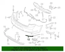 REFLECTOR/REFLEX ASSY-RR LH 92405F6000 MOBIS