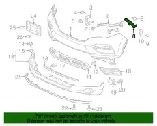 КРОНШТЕЙН БАМПЕРА 71193TG7A00 HONDA