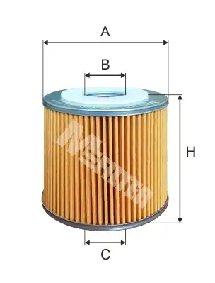 Фильтр масляный MFILTER TE650