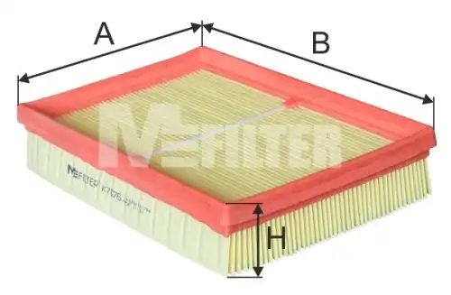 K 7076 Воздушный фильтр MFILTER