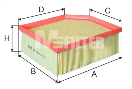 Фильтр воздушный MFILTER K7089