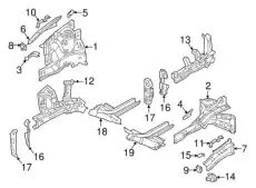 BRACKET ASSY-FENDER 64577H8000 MOBIS