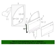 Ручка двери HONDA 72376TEAT01