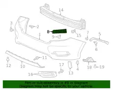 71505TBAA00 КРОНШТЕЙН ПЛАСТИКОВЫЙ HONDA