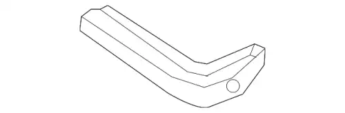  71193TBAA00 BUMPER, SUPPORT MOUNT HONDA