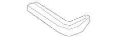 71193TEAT01 КРОНШТЕЙН ПЛАСТИКОВЫЙ HONDA