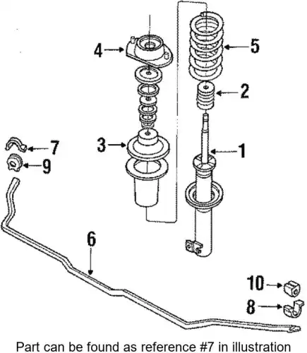 BRACKET,STB F 621047200 SUBARU