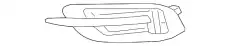 GARNISH, L. RR. BUMP 71508TEAT00 HONDA