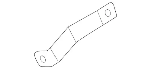 57716CA020 КРОНШТЕЙН. ПЛАСТИКОВЫЙ. SUBARU
