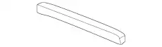 УПЛОТНИТЕЛЬ СТЕКЛА 73225TK8A01 HONDA