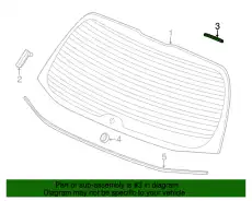 УПЛОТНИТЕЛЬ СТЕКЛА 73225TK8A01 HONDA