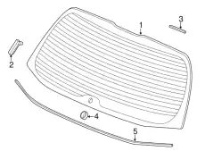 УПЛОТНИТЕЛЬ СТЕКЛА 73225TK8A01 HONDA
