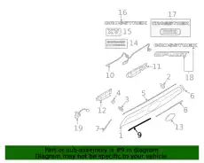 КУЗОВНОЙ УПЛОТНИТЕЛЬ 91713FL030 SUBARU