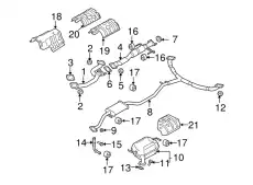 БОЛТ С ШЕСТИГРАННОЙ ГОЛОВКОЙ 994590825B MAZDA