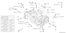 BOLT-8X33X16 808208110 SUBARU