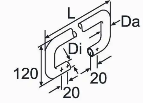шланг! d=20mm (р)\ 1319268A WEBASTO