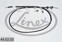 Трос ручного тормоза LINEX 440203