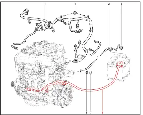 Перемычка АКБ LADA 21920-3724070-00