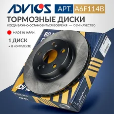 Тормозной диск ADVICS A6F114B