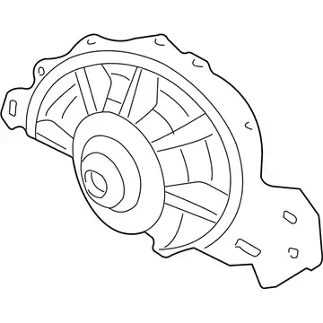ПОМПА ВОДЯНАЯ 12482692 CHEVROLET