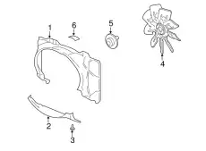 ВИСКОМУФТА 5L3Z8A616CB LINCOLN