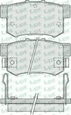 Тормозные колодки дисковые LPR 05P1014