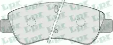 Тормозные колодки дисковые LPR 05P1188
