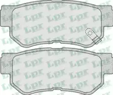 Тормозные колодки дисковые LPR 05P848