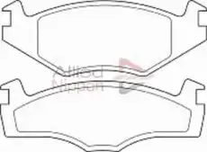 колодки дисковые торм. перед. VW ADB0703 COMLINE