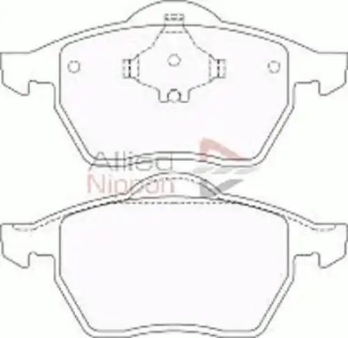 колодки дисковые торм. перед. VW ADB0715 COMLINE