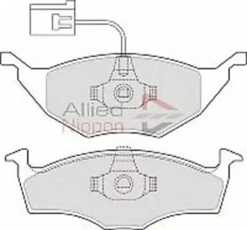 колодки дисковые торм. перед. Audi ADB11144 COMLINE
