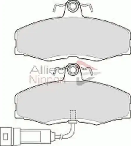 колодки дисковые торм. перед. Ford ADB1144 COMLINE