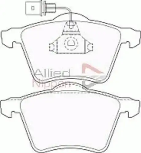 колодки дисковые торм. перед. VW ADB1885 COMLINE