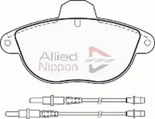 колодки дисковые торм. перед. Citr ADB21008 COMLINE