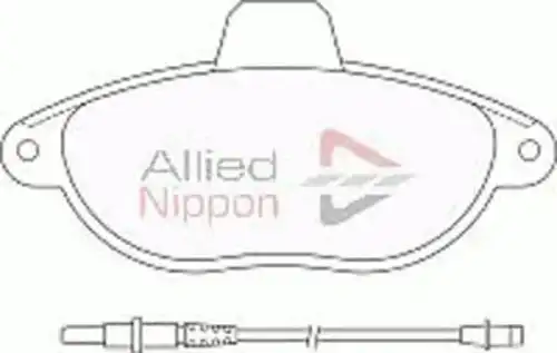 колодки дисковые торм. перед. Peug ADB2714 COMLINE