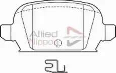 колодки дисковые торм. задн. Opel ADB31135 COMLINE