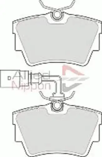 Тормозные колодки дисковые COMLINE CBP11151