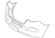 91088593009K83 VERKLEIDUNG MB