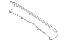 Exchange Bumper Rear ! \MB 90788546009K83
