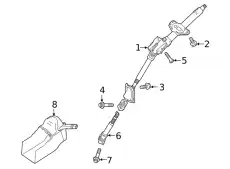 Multi-Function Switch !Lower \19>23 MB Sprinter 1500 2.0L L4 90790043029051