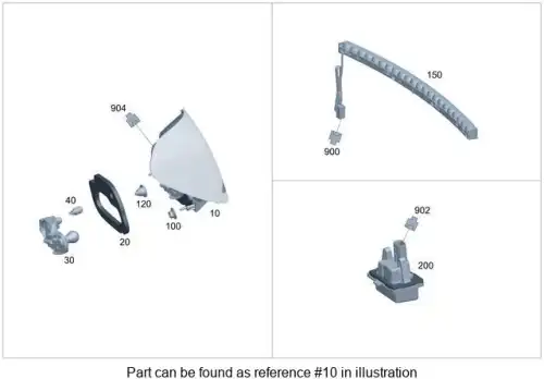 REAR LAMP COMBINATION 2059064703