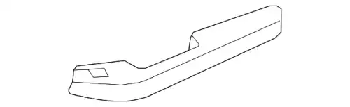подлокотник, ALPACAGRAU 16672001957M57 MB