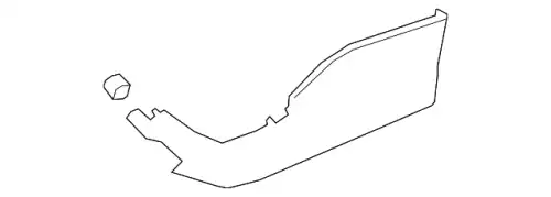 Ручка двери MB 25772030007C70