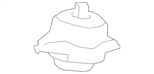 4632400500 опора двигателя MB