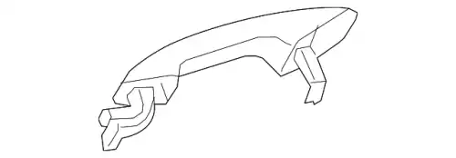 Ручка двери MB 09976053019897