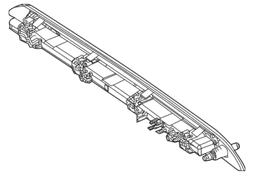 Фонарь задний MB 463 906 95 00