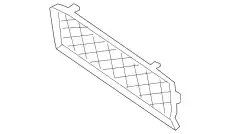 Решетка радиатора MB 463 885 77 01
