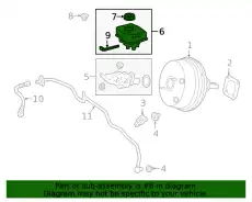 Расширительный бачок MB 167 430 12 00