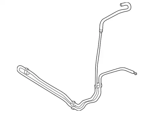 Шланг ГУР MB 163 466 07 81 64